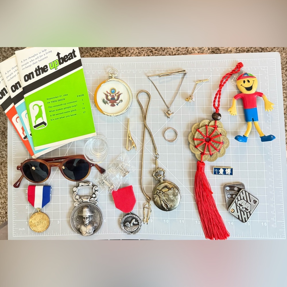 Vintage Grandpa Junk Drawer Lot